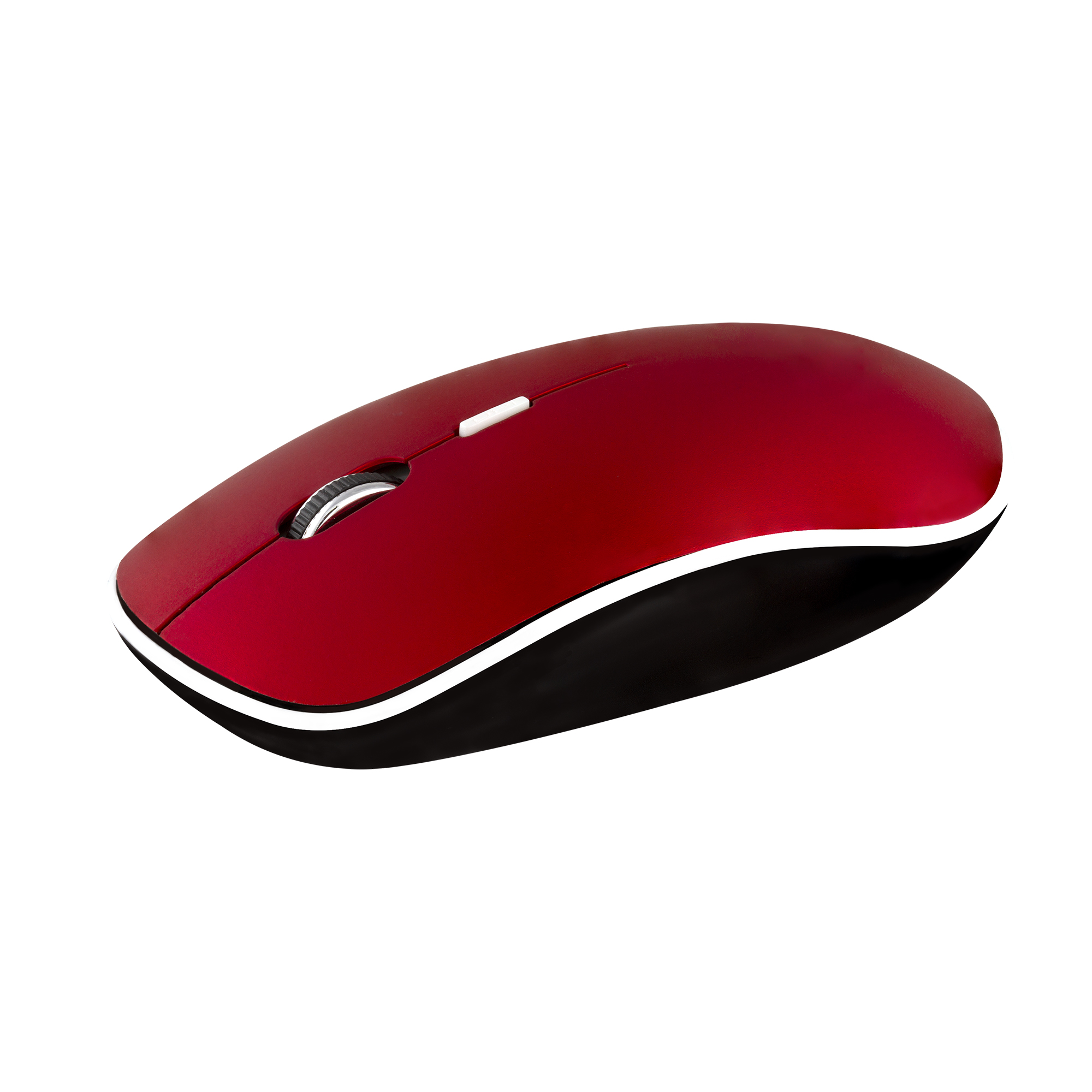 ARGOM Tech Wireless Optical Mouse 2.Ghz (Red)