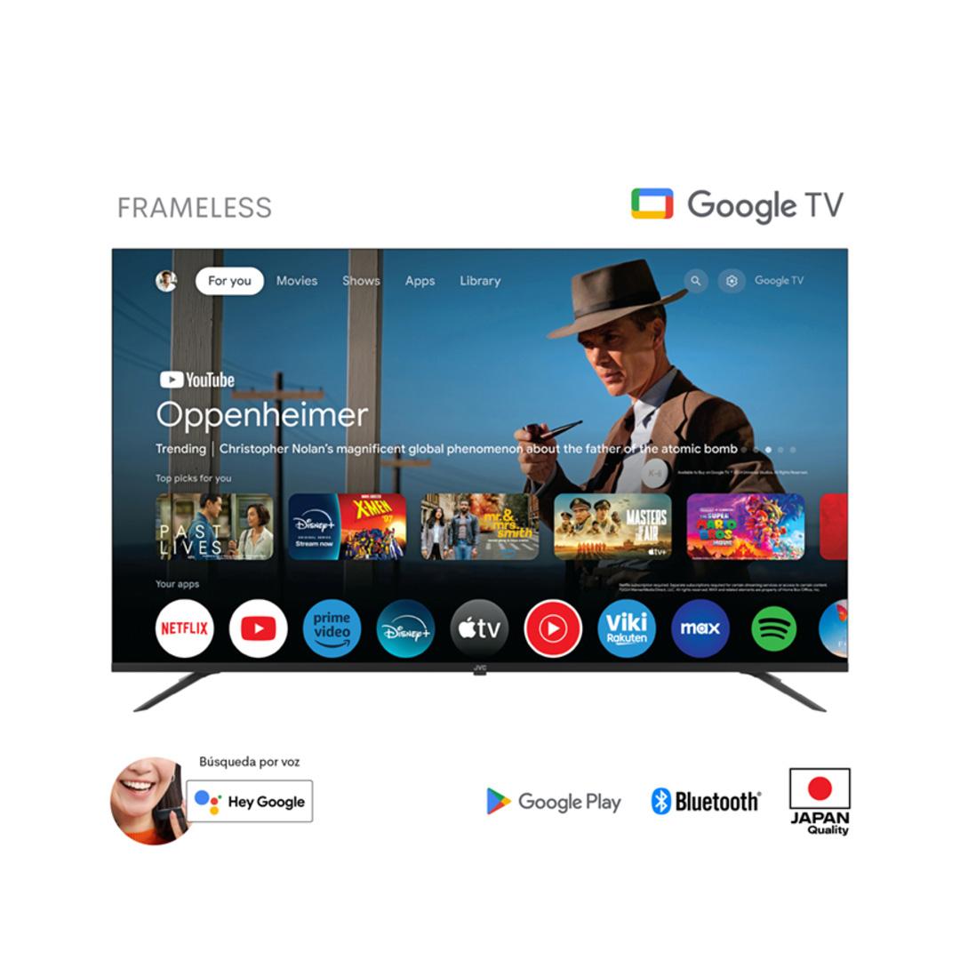 Jvc 65″ Google Tv – Bluetooth & Voice Activated & Netflix