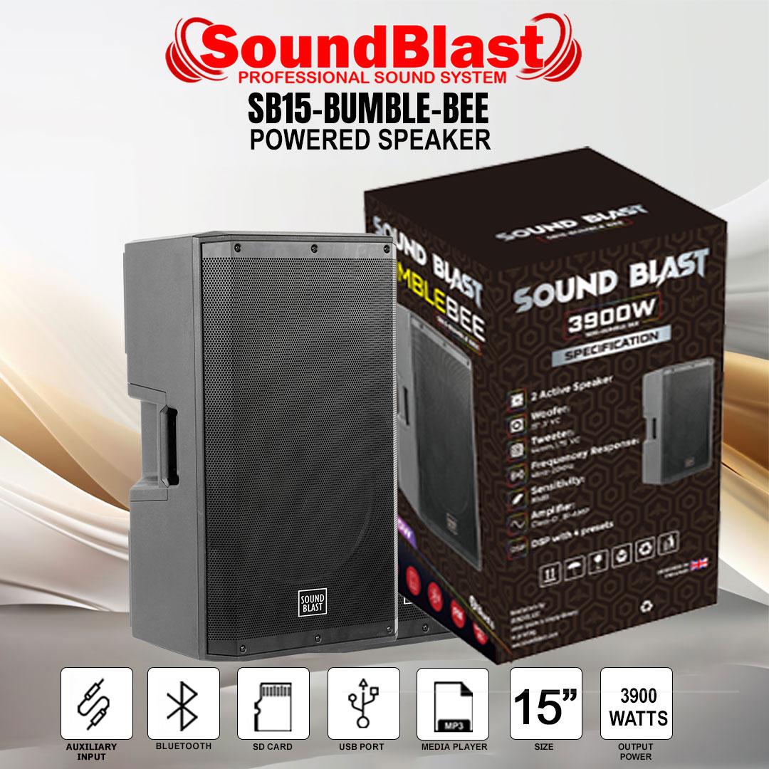 Sound Blast- Better Than Elegance – 15″ Bumble Bee – 3900 Wts