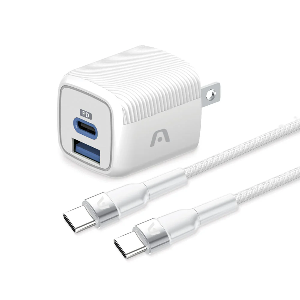 VOLTA P40 Charge Pack – Two port Fast charger with Type C cable