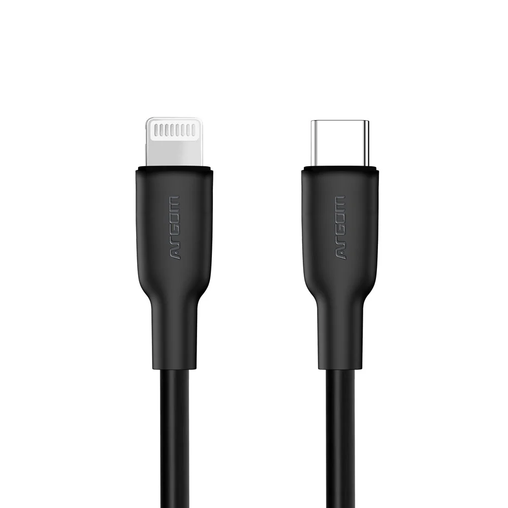 Argom Tech Lightning to Type C – 6Ft. Dura Flex 3.3A Charge & Sync Cable